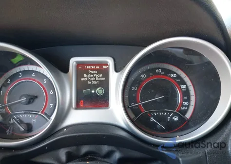 2017 Dodge Journey Gt из США, поврежденный, VIN 3C4PDCEG6HT626600